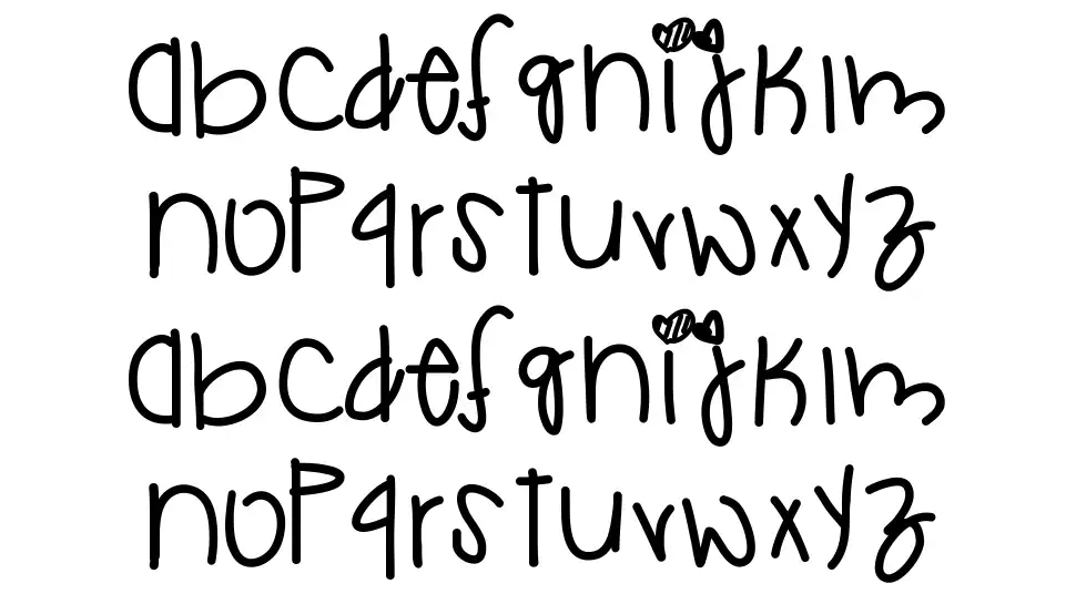 Desi Wonderlandfont specimens