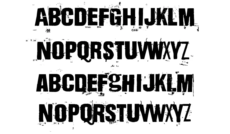 Dharma Bumfont specimens