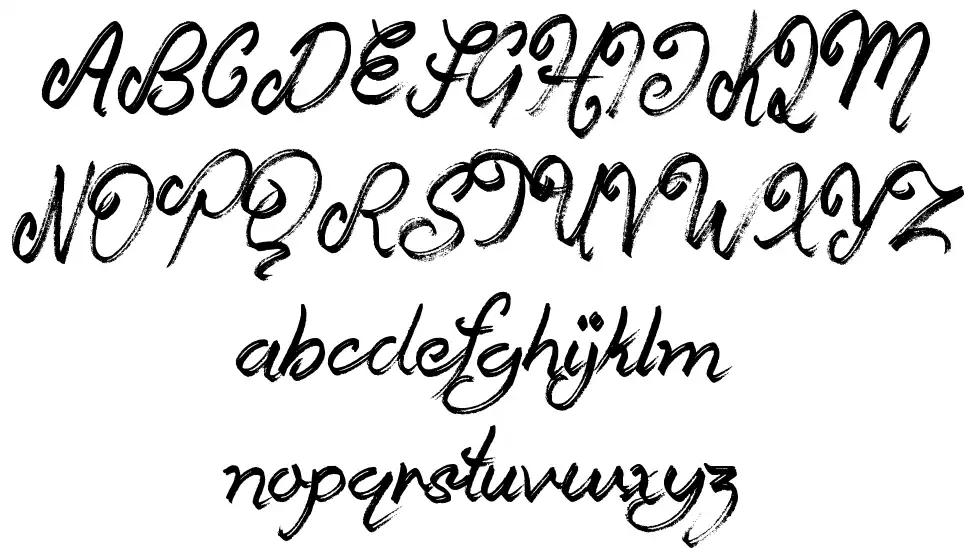 Dicey Slicesfont specimens
