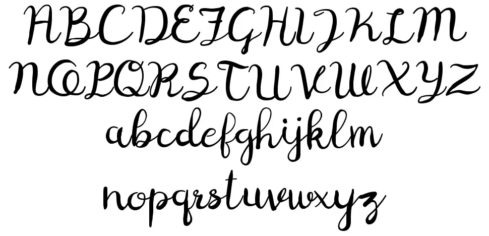 Digory Doodlesfont specimens