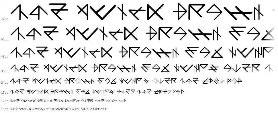 DLI DarkScriptfont waterfall