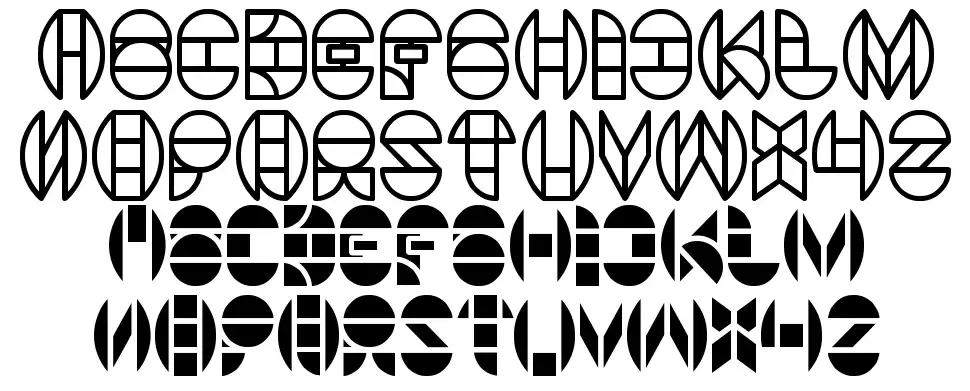 Dragon Flyfont specimens
