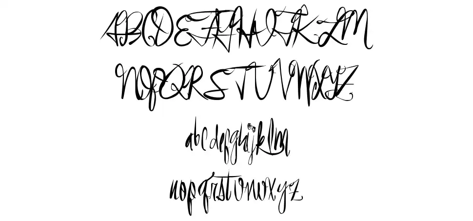 Event Sharkfont specimens
