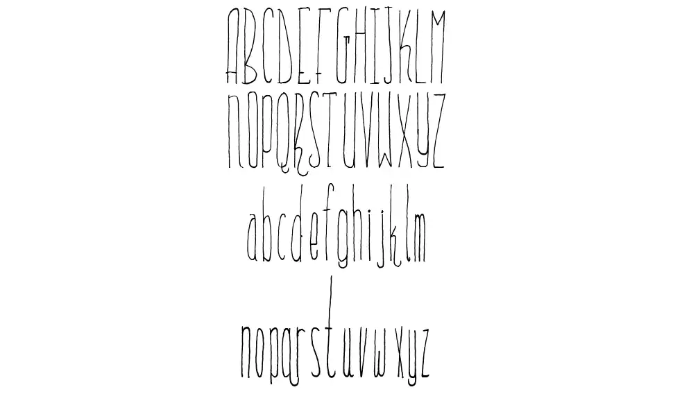 Everglowfont specimens
