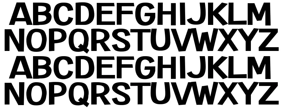 Extended Playfont specimens