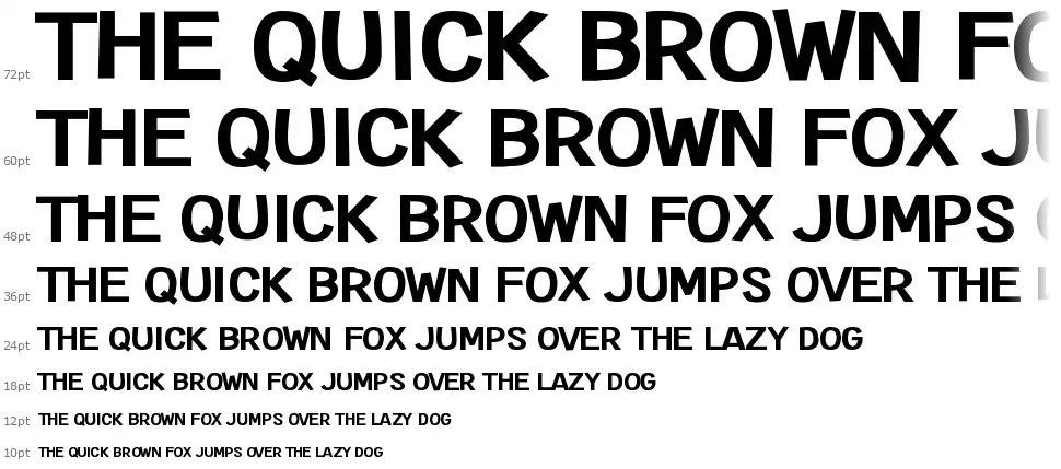 Extended Playfont waterfall