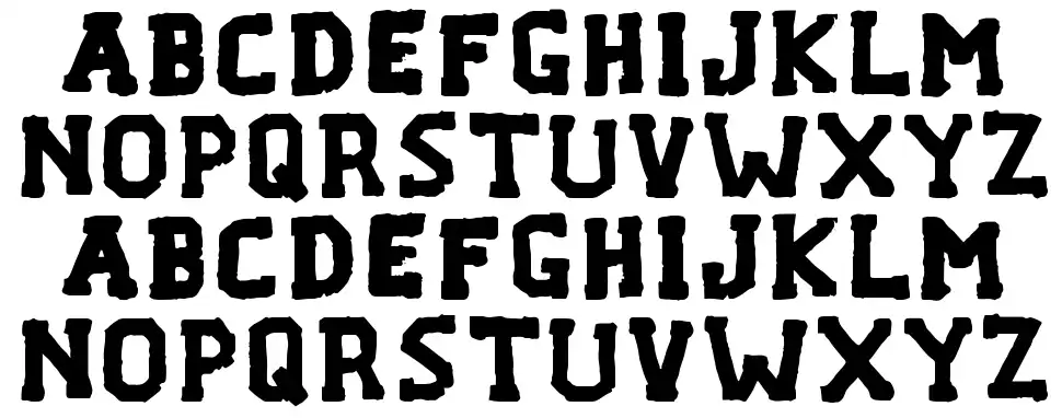 F... Vermontfont specimens