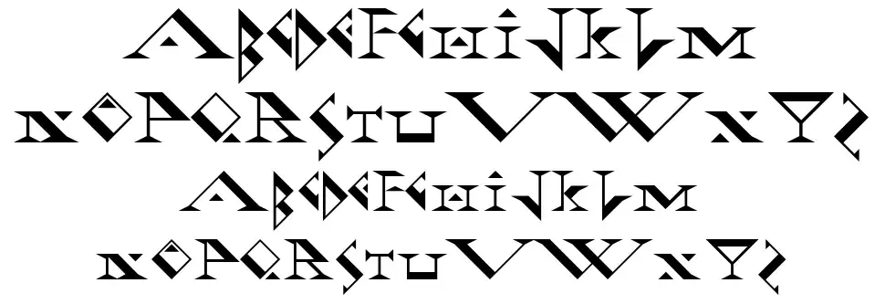 Fadgod-Regularfont specimens