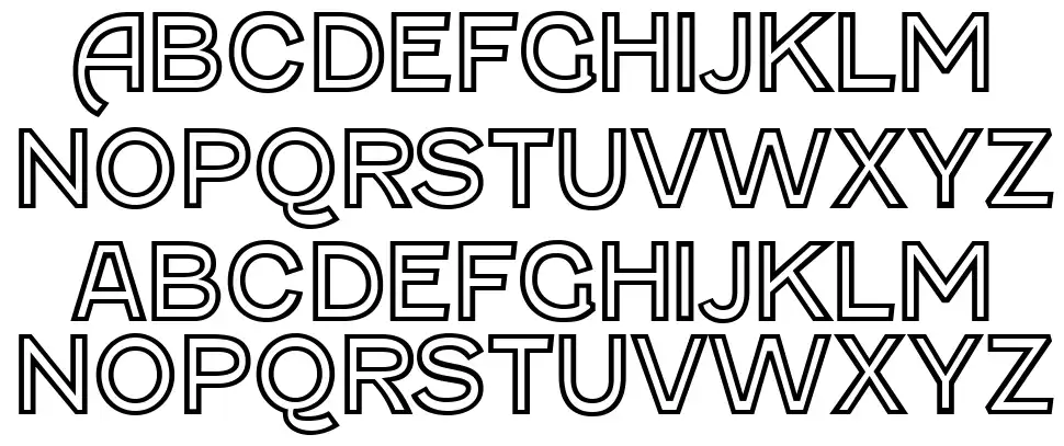 Fenwickfont specimens