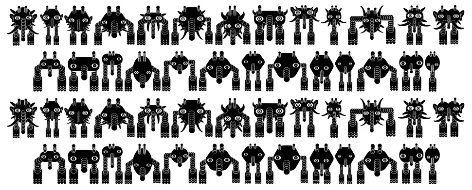 Figurfont specimens
