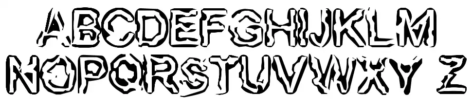 Fingered Fleshfont specimens