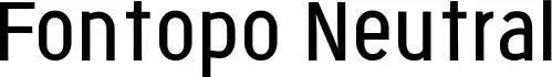 Fontopo Neutral