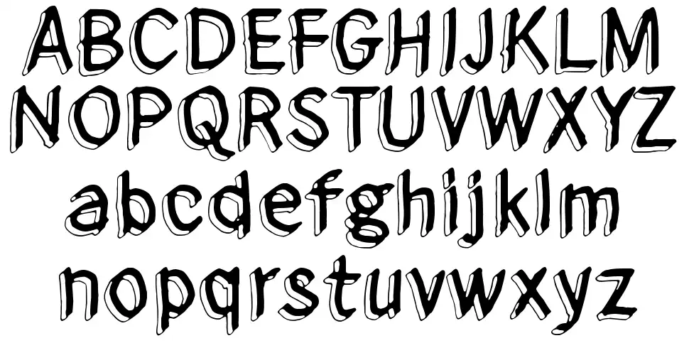From here to eternityfont specimens