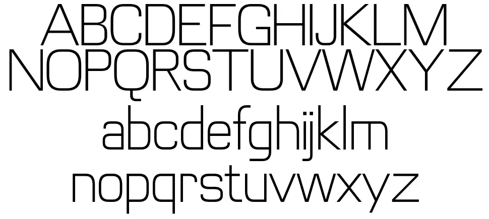 Futurettefont specimens