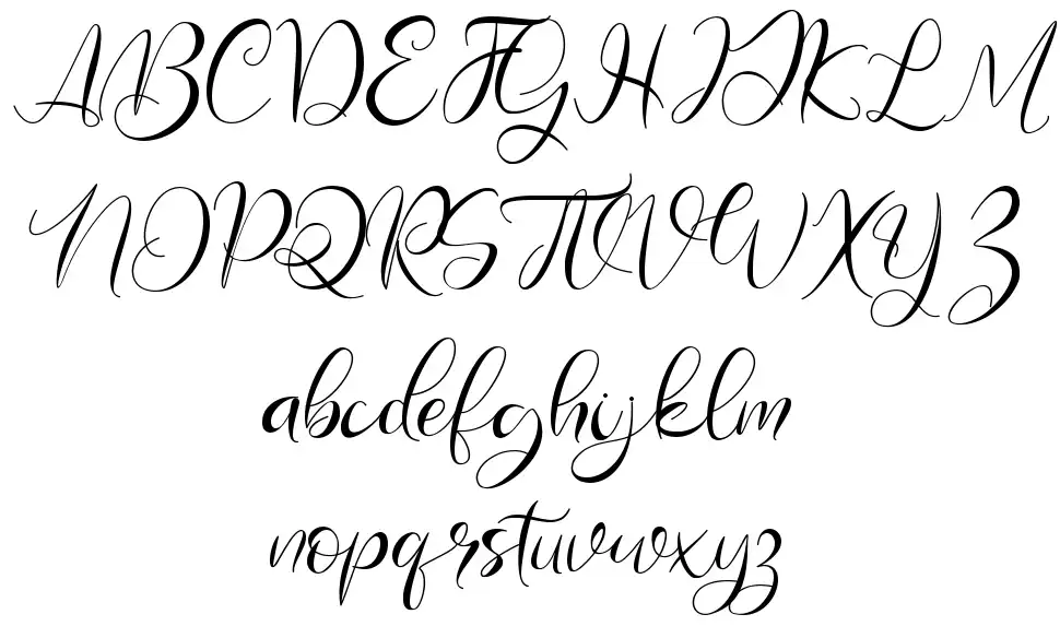 Gamosfont specimens