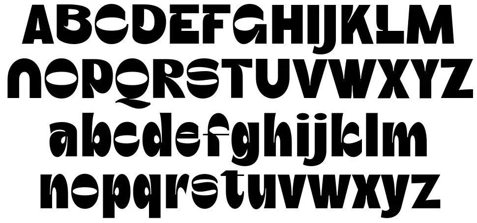 Gebrie Monikafont specimens