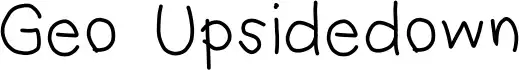 Geo Upsidedown