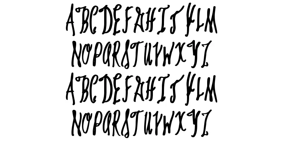 Gift Cardsfont specimens