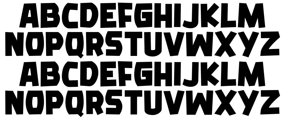 Golden Smilefont specimens