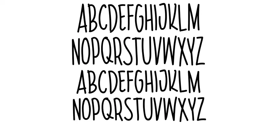 Goldstepfont specimens