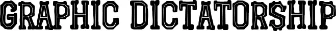 Graphic Dictatorship