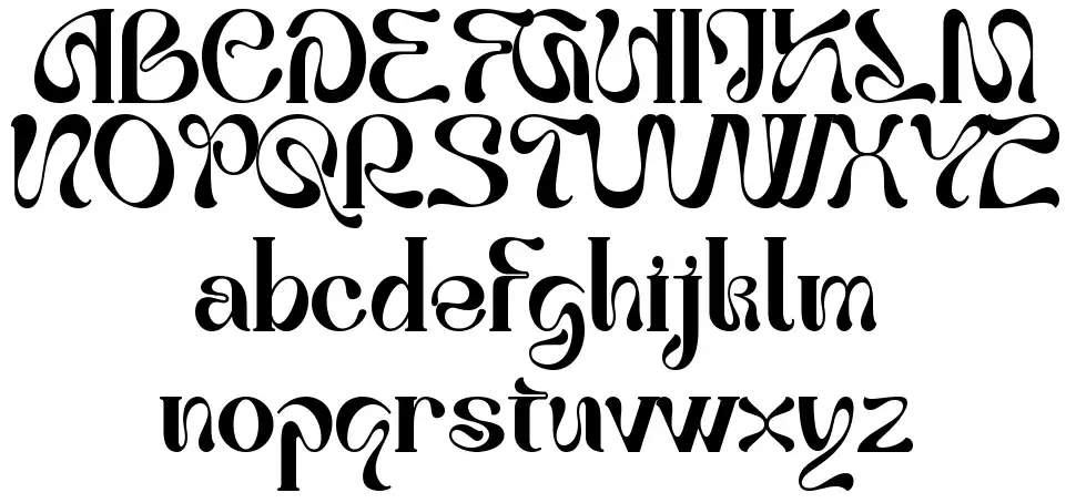 Great Warriorfont specimens