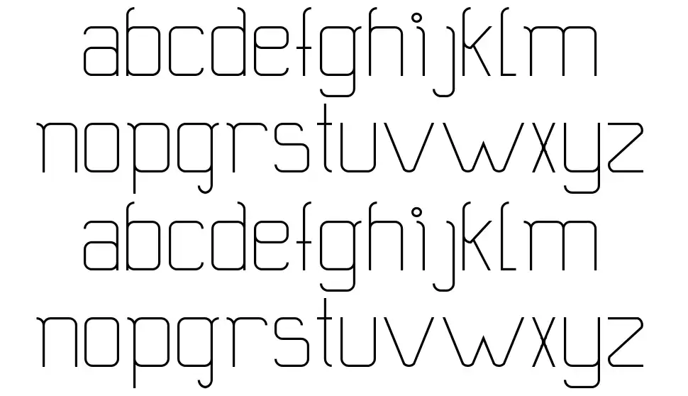 Grigofont specimens