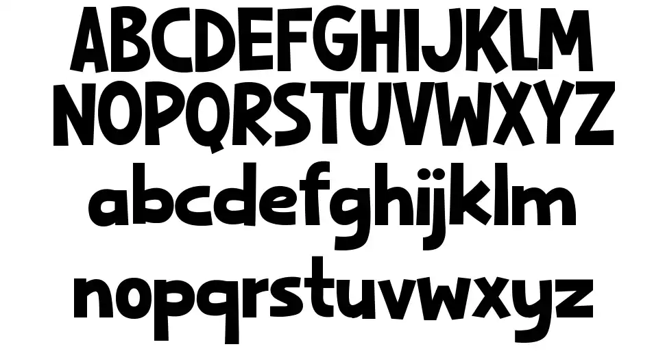 Grilledfont specimens