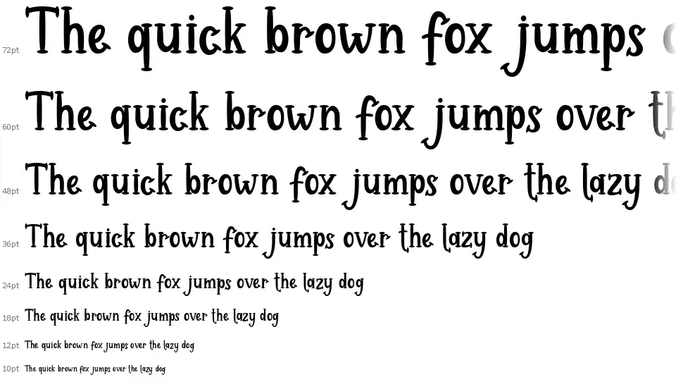 Habede Extra Doodlesfont waterfall