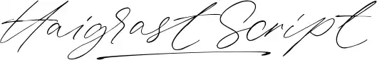 Haigrast Script