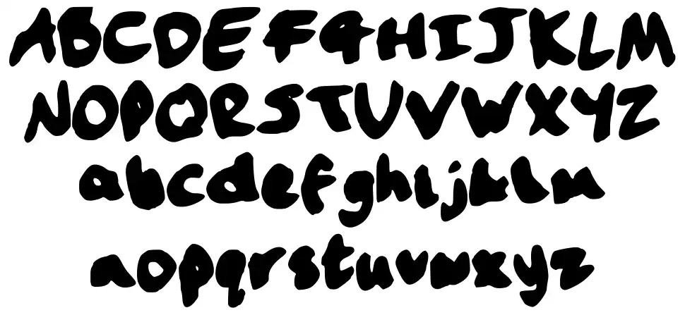 Handwritingfont specimens
