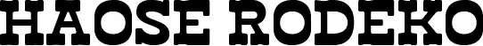 Haose Rodeko