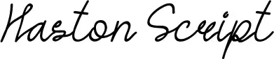 Haston Script