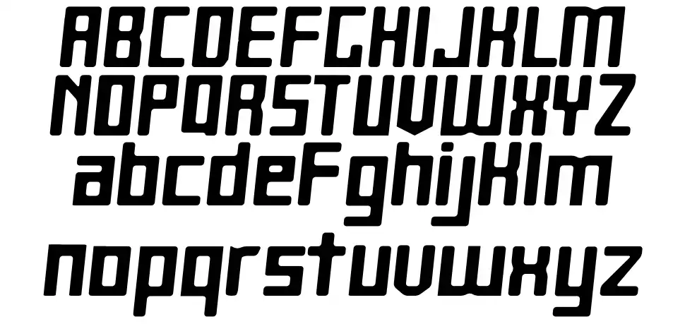 Heartbitfont specimens