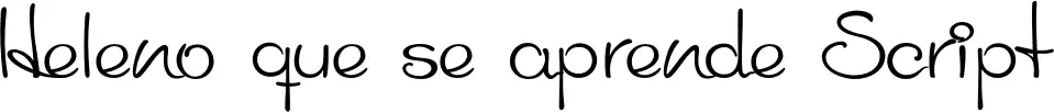 Heleno que se aprende Script