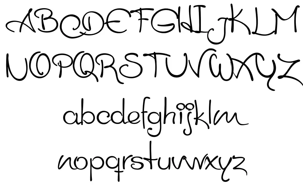 Heleno que se aprende Scriptfont specimens