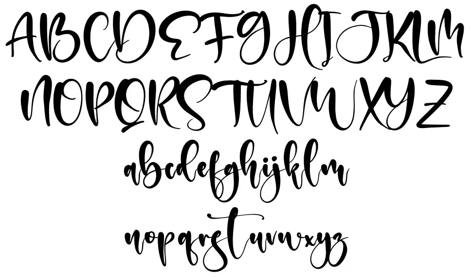 Hello Glowfont specimens