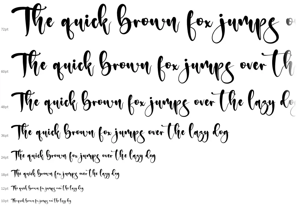 Hello Glowfont waterfall