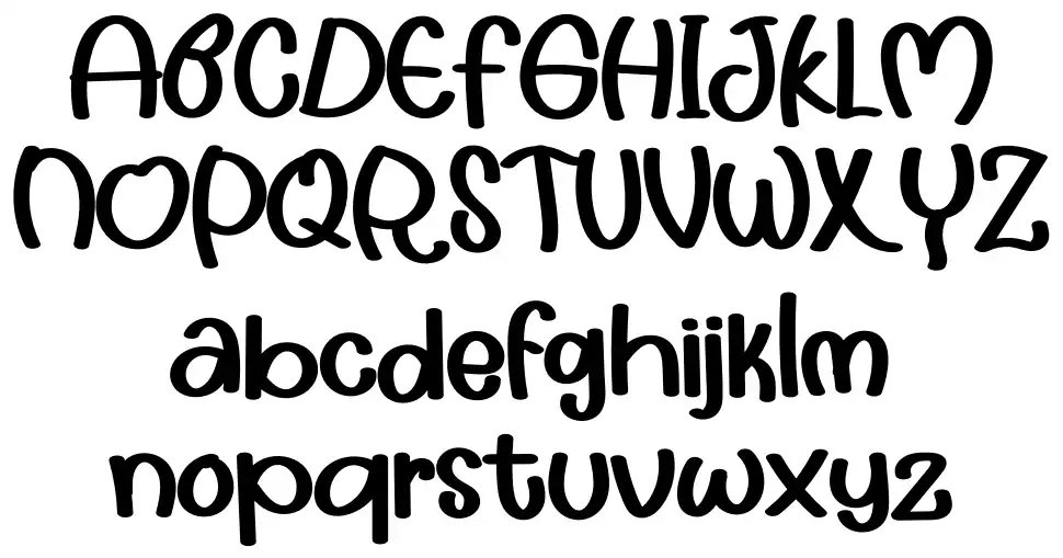 Hello Mollyfont specimens
