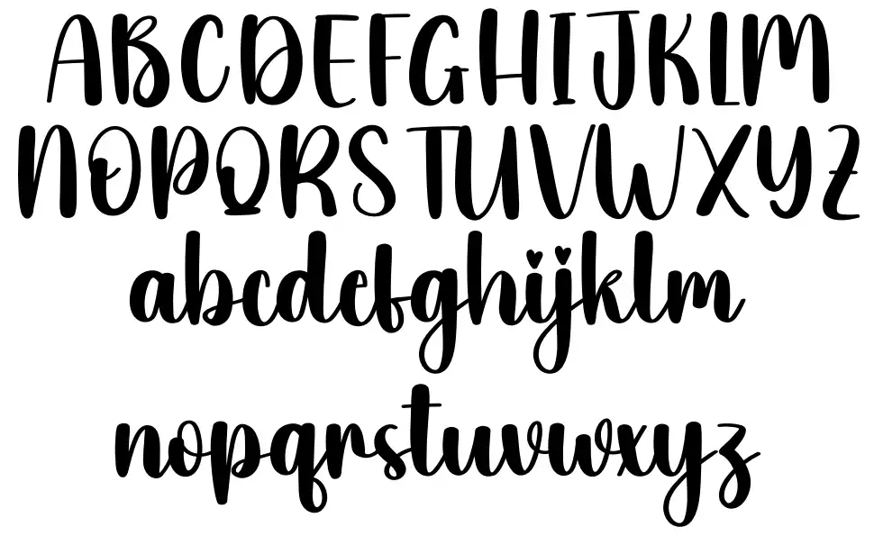 Hey Husbandfont specimens