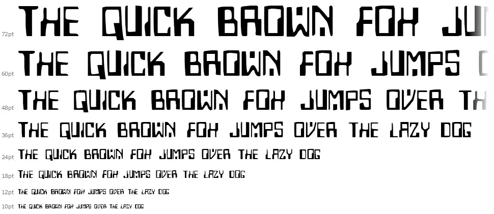 Homemade Robotfont waterfall