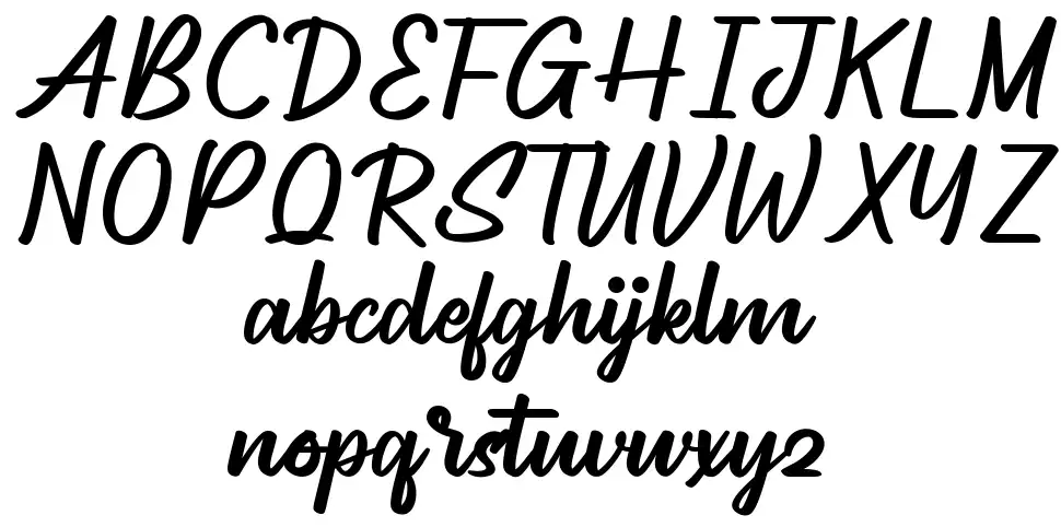 Housefrontfont specimens
