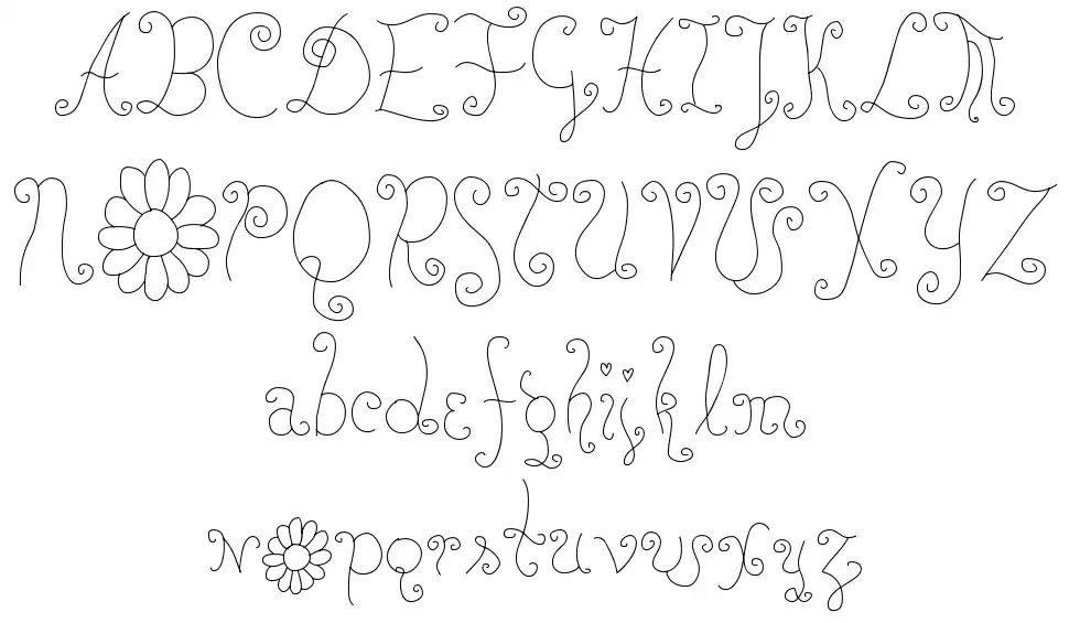 Hungais Regularfont specimens