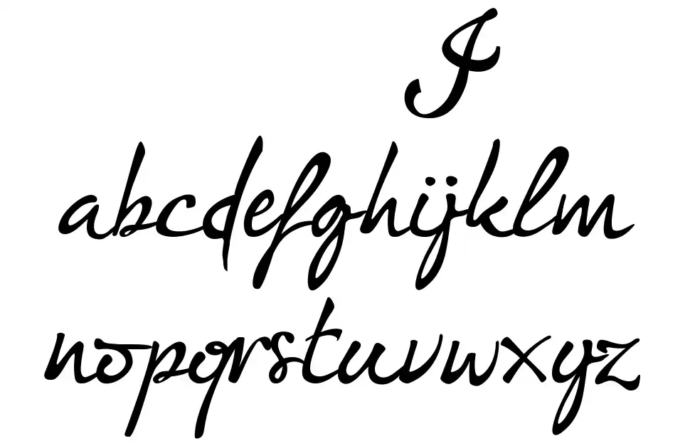 I'm fashionista!_FREE-versionfont specimens