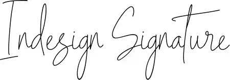 Indesign Signature
