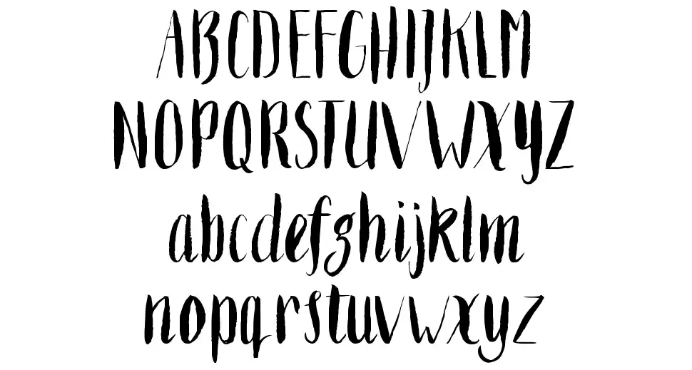 Inksterfont specimens