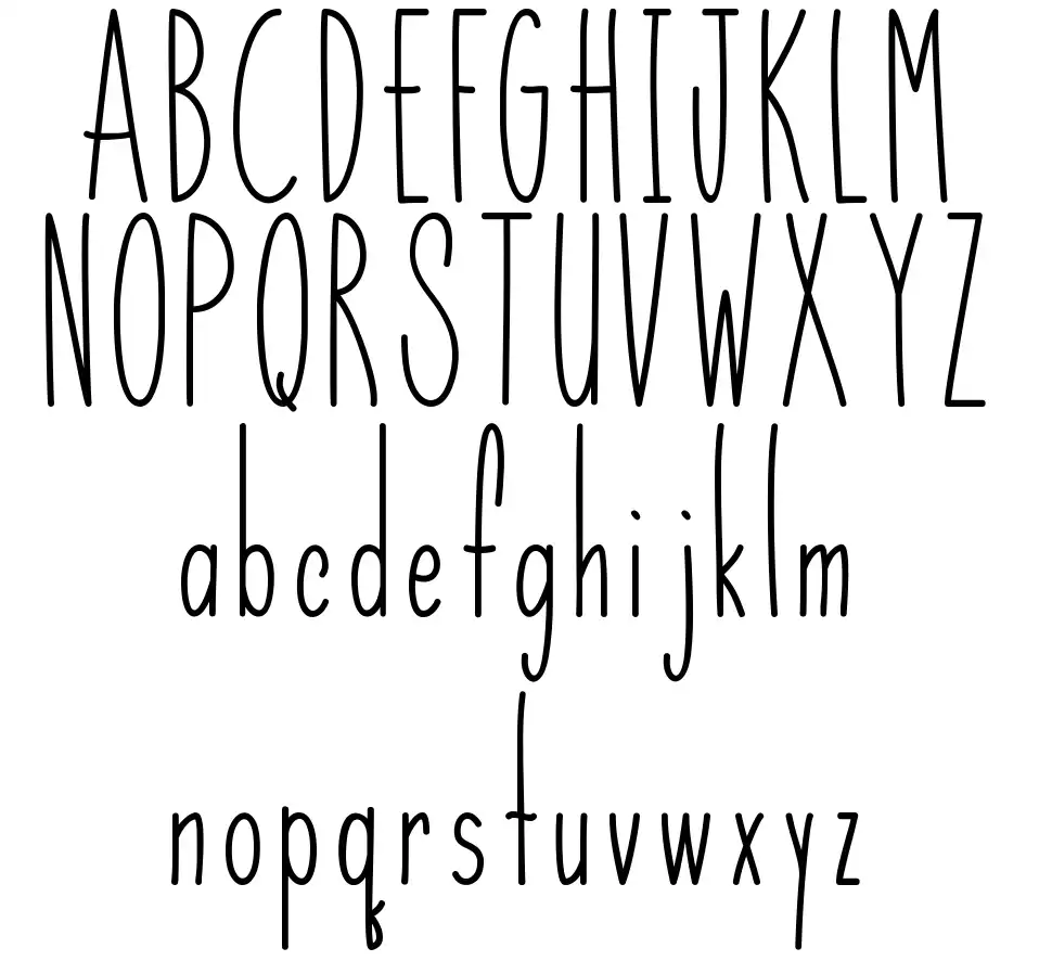 Insta Storyfont specimens