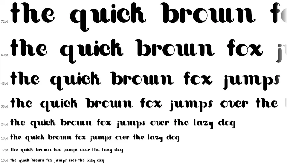 Interactfont waterfall
