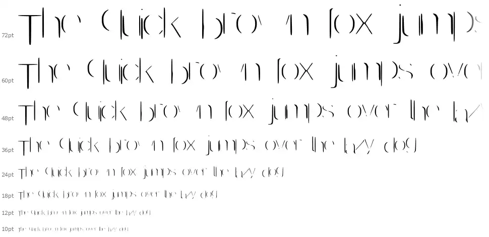 Invisiblefont waterfall