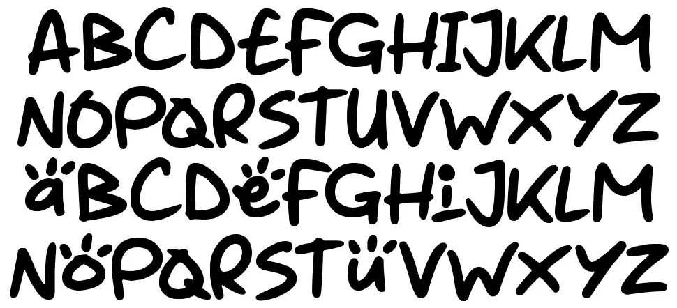 Juice It Upfont specimens